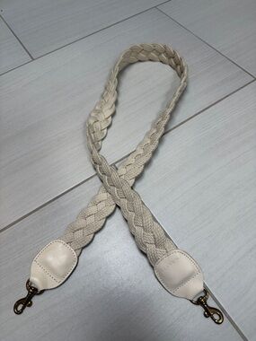 Clare V braided cross body strap